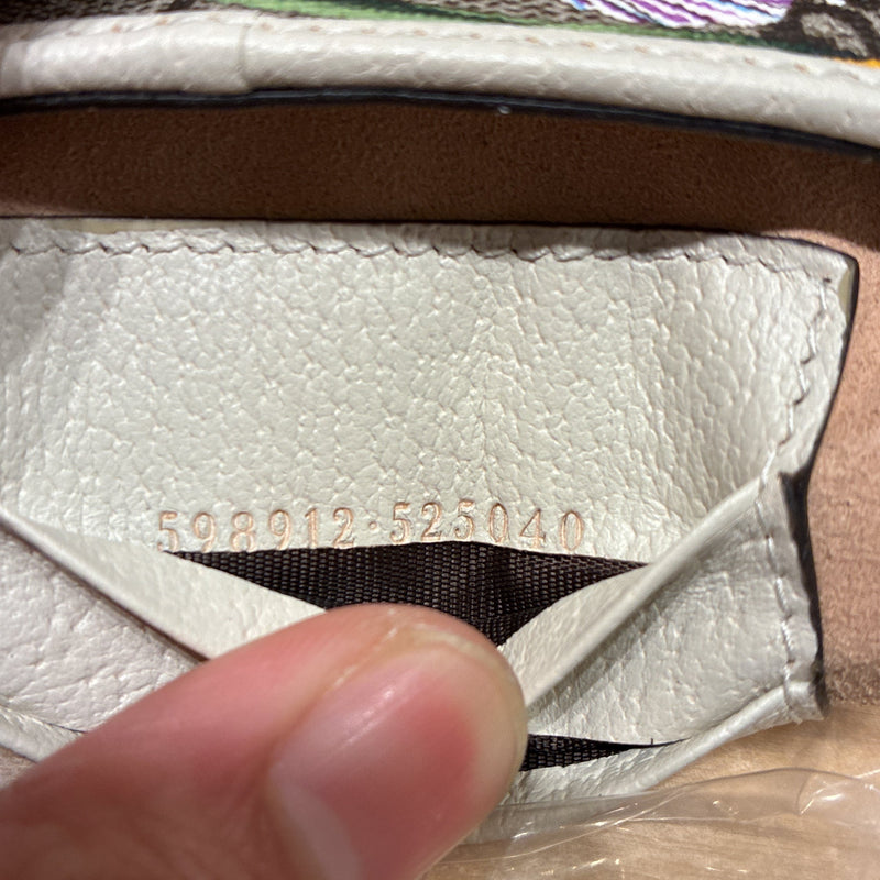 Ophidia Flap Phone Holder Crossbody Bag