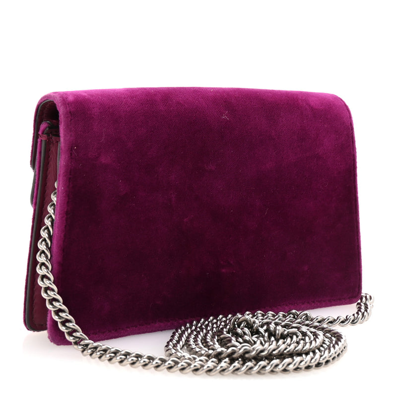 Gucci Velvet Super Mini Dionysus