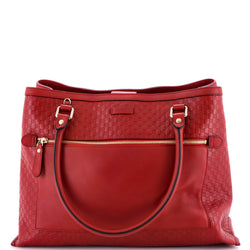 Zip Pocket Soft Tote Microguccissima