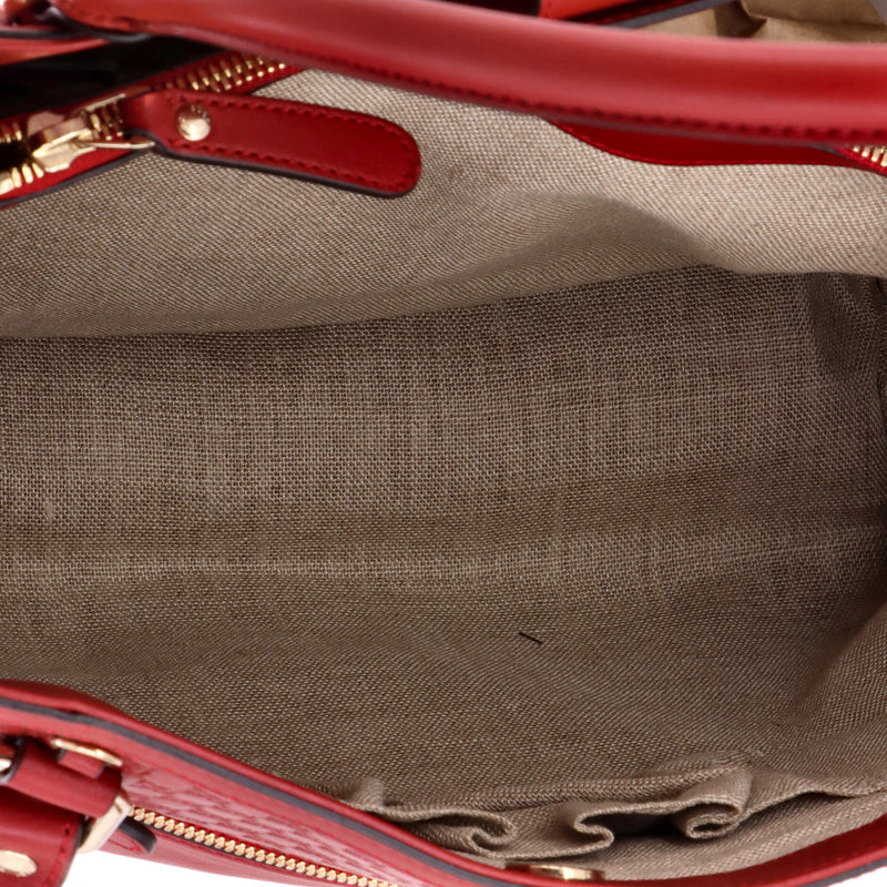 Zip Pocket Soft Tote Microguccissima