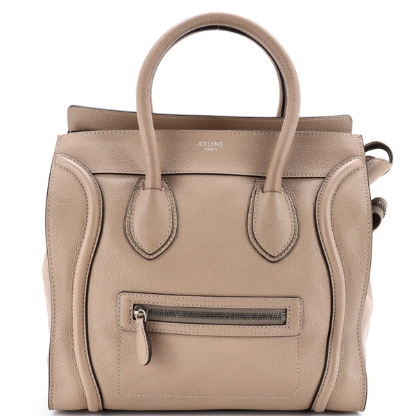 Luggage Bag Grainy Leather Mini