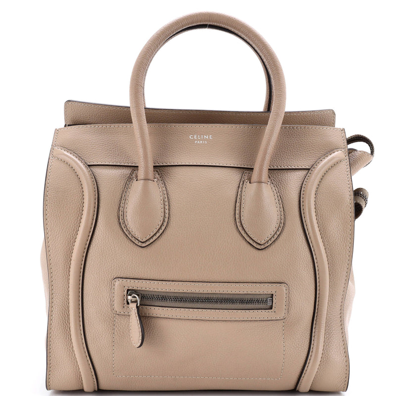 Luggage Bag Grainy Leather Mini