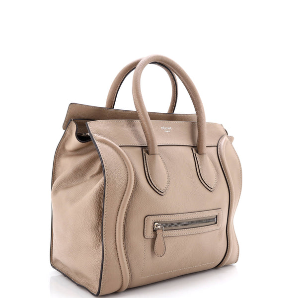 Luggage Bag Grainy Leather Mini