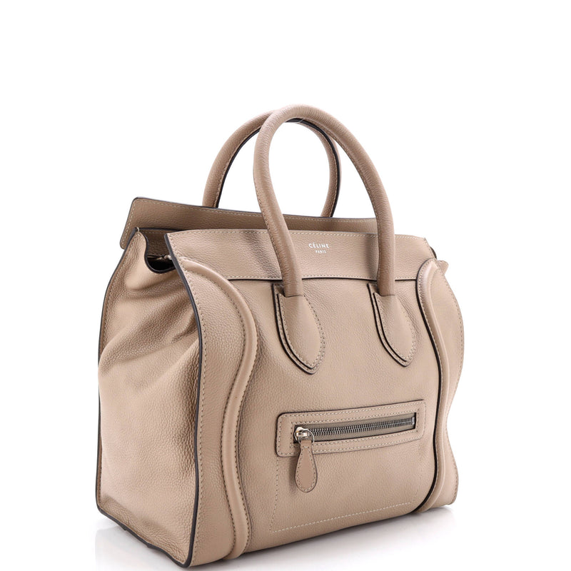 Luggage Bag Grainy Leather Mini