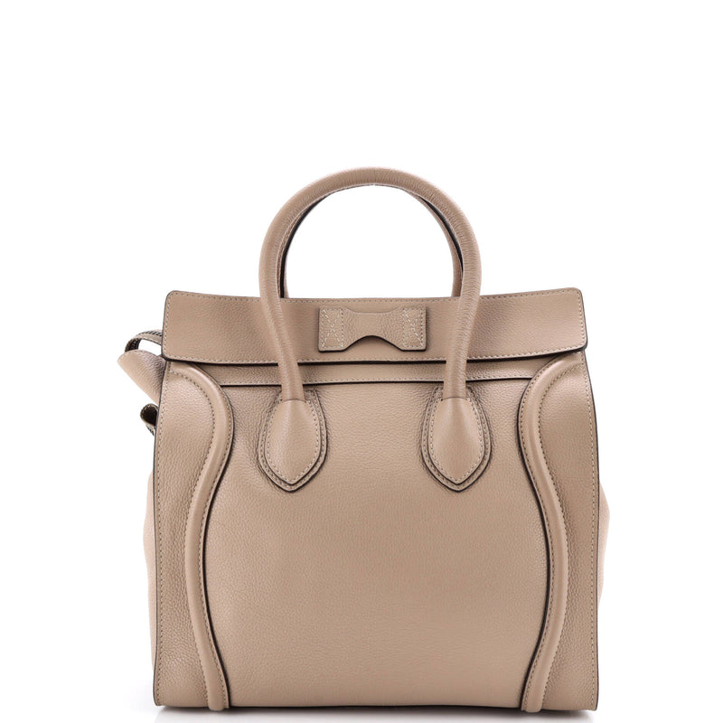 Luggage Bag Grainy Leather Mini