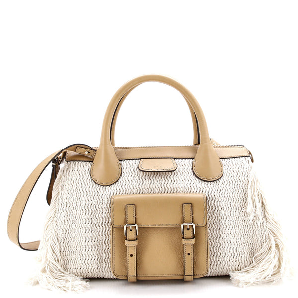 Edith Nm Satchel Knit Cotton With