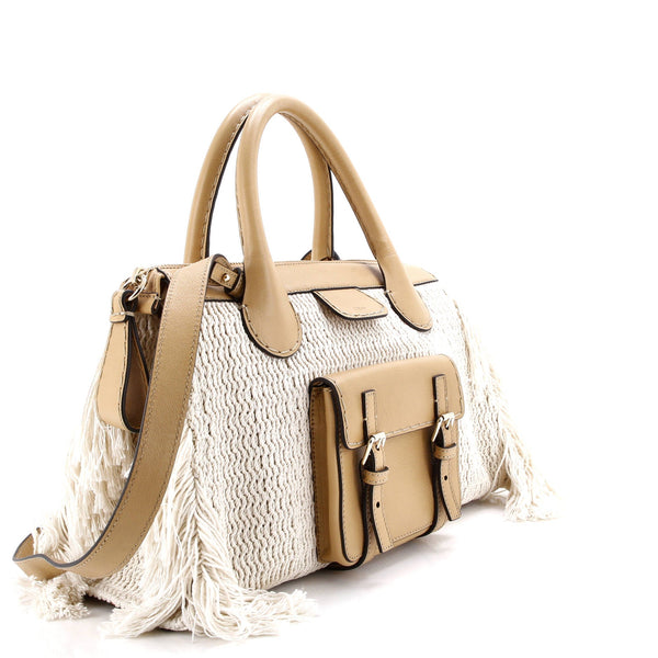 Edith Nm Satchel Knit Cotton With