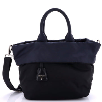 Convertible Double Tote Tessuto Small