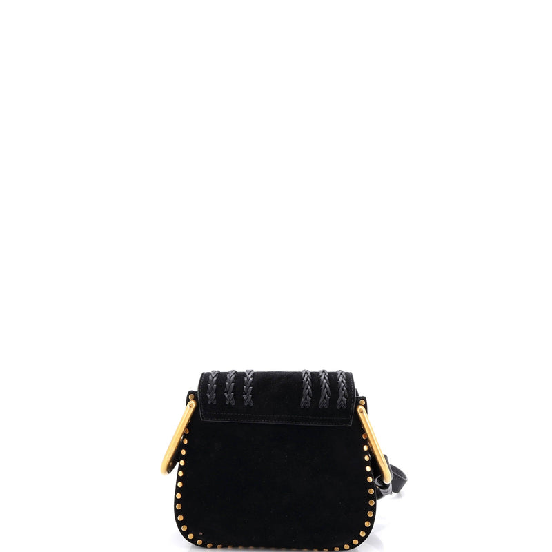 Hudson Handbag Whipstitch Leather Mini