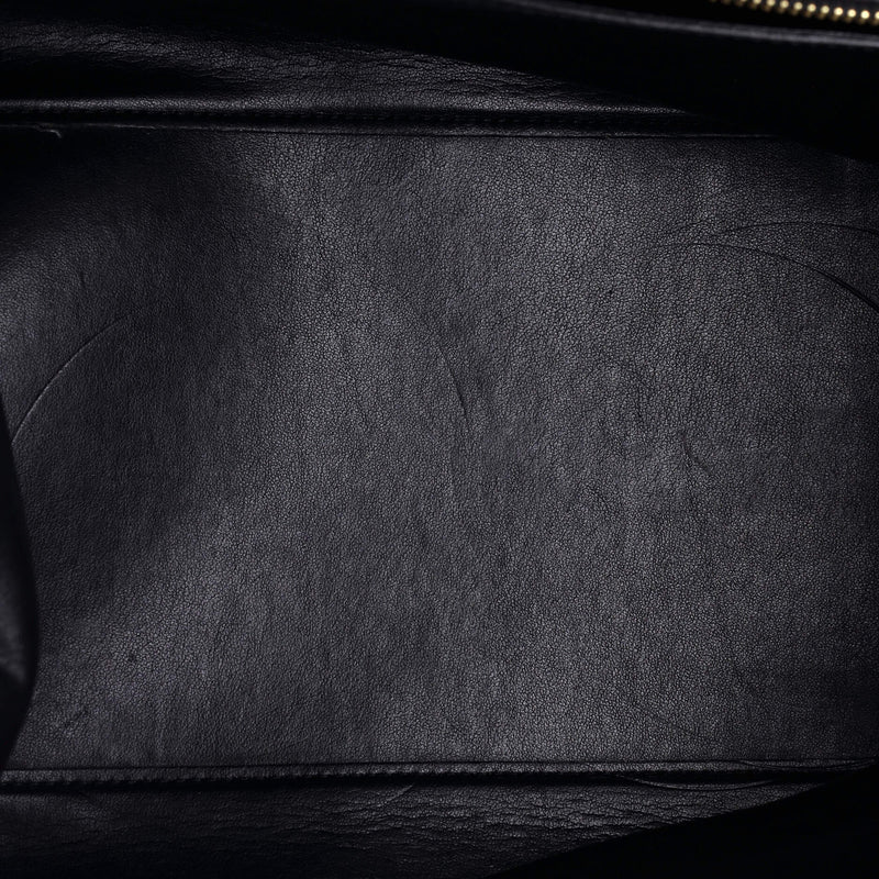 Trapeze Bag Crocodile Embossed Leather