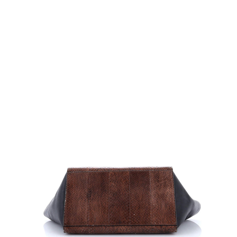 Trapeze Bag Python Medium