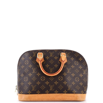 Vintage Alma Handbag Canvas Pm