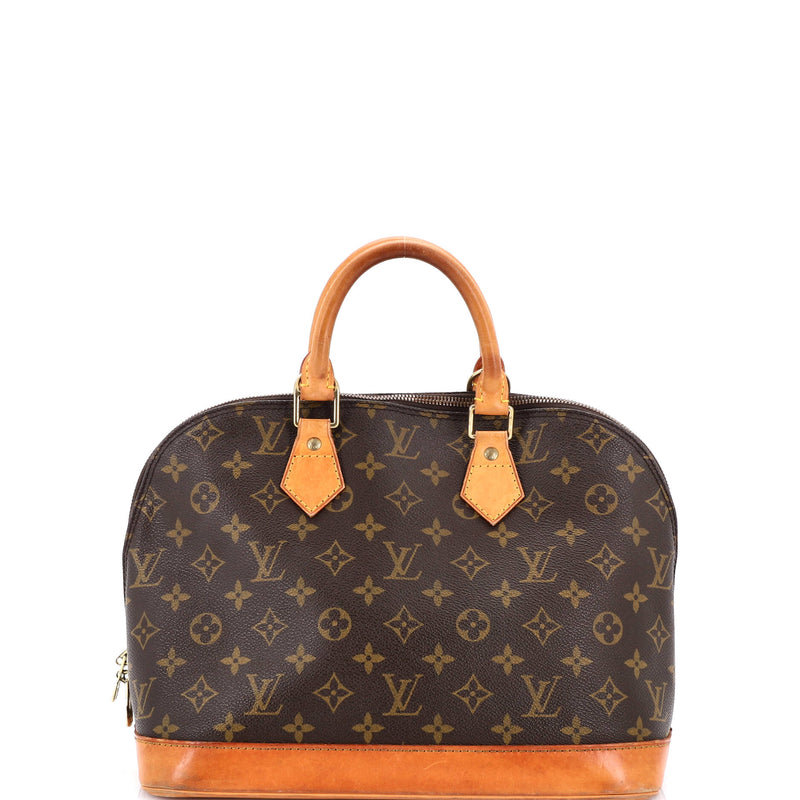 Vintage Alma Handbag Canvas Pm