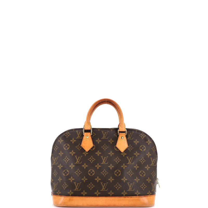 Vintage Alma Handbag Canvas Pm