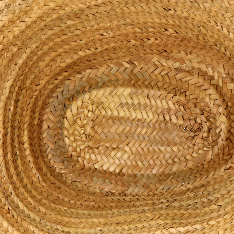 Triomphe Basket Shoulder Bag Raffia With