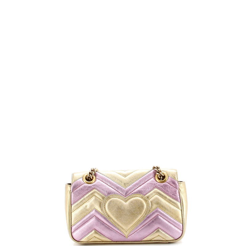 Gg Marmont Flap Bag Matelasse Leather