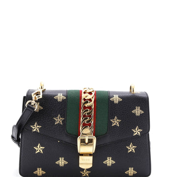 Sylvie Shoulder Bag Printed Leather
