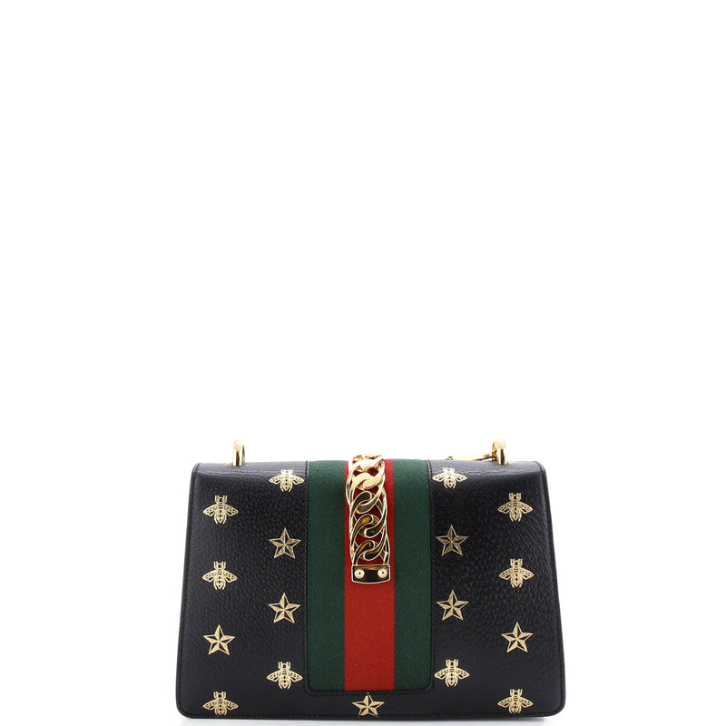 Sylvie Shoulder Bag Printed Leather