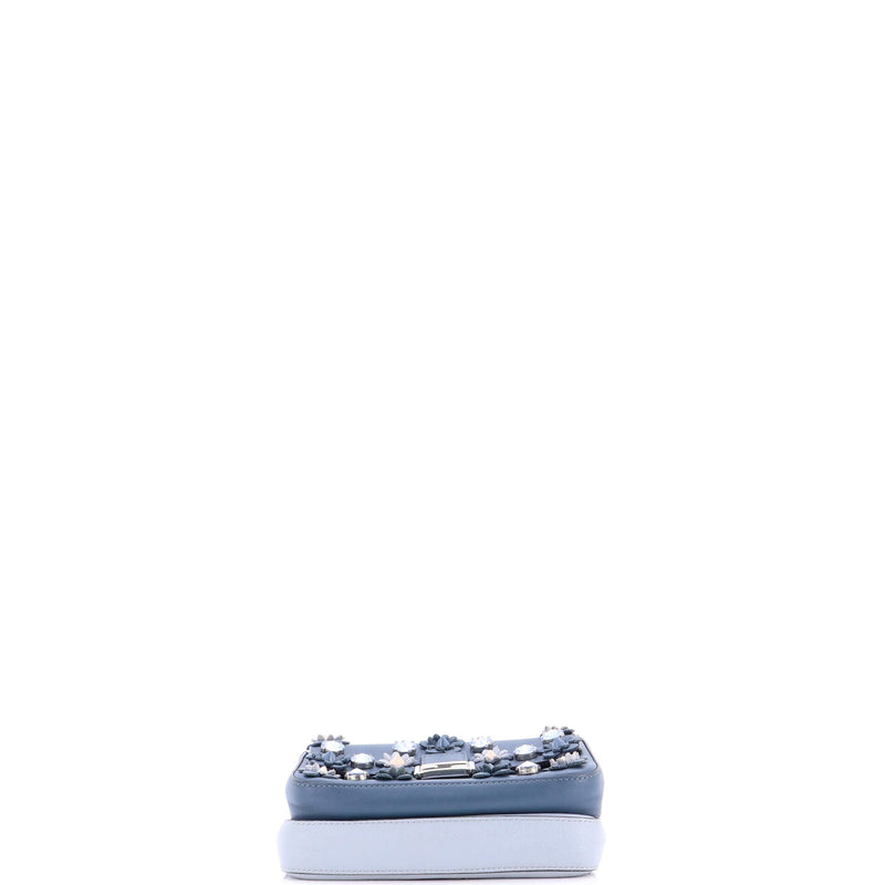 Flowerland Double Baguette Crossbody Bag