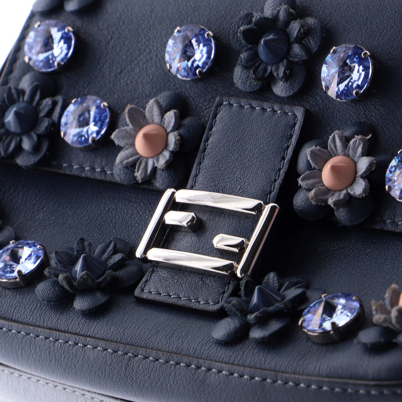 Flowerland Double Baguette Crossbody Bag