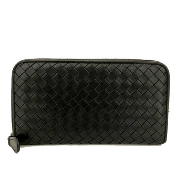 Bottega Veneta Intrecciato Lambskin Zip
