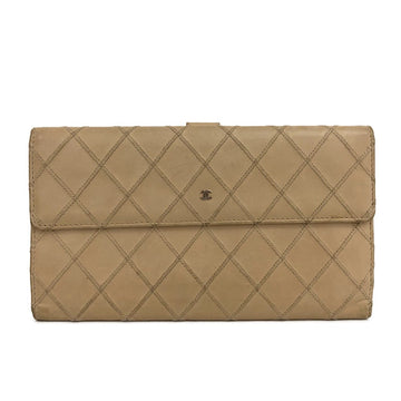 Chanel Bicolore Quilted Cc Logo Lambskin