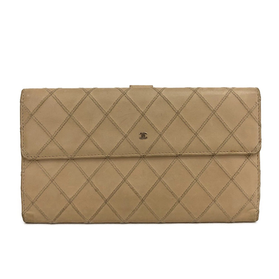 Chanel Bicolore Quilted Cc Logo Lambskin
