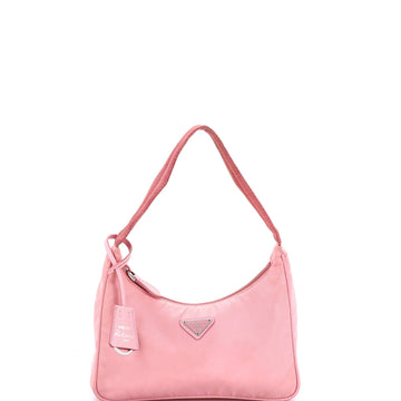 Prada Re-Edition Hobo Tessuto Mini