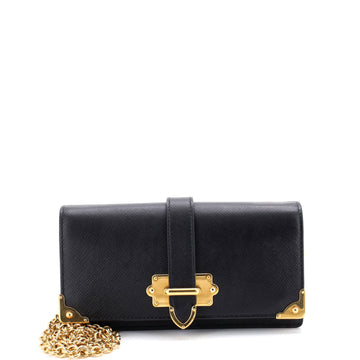 Cahier Crossbody Bag Saffiano Leather