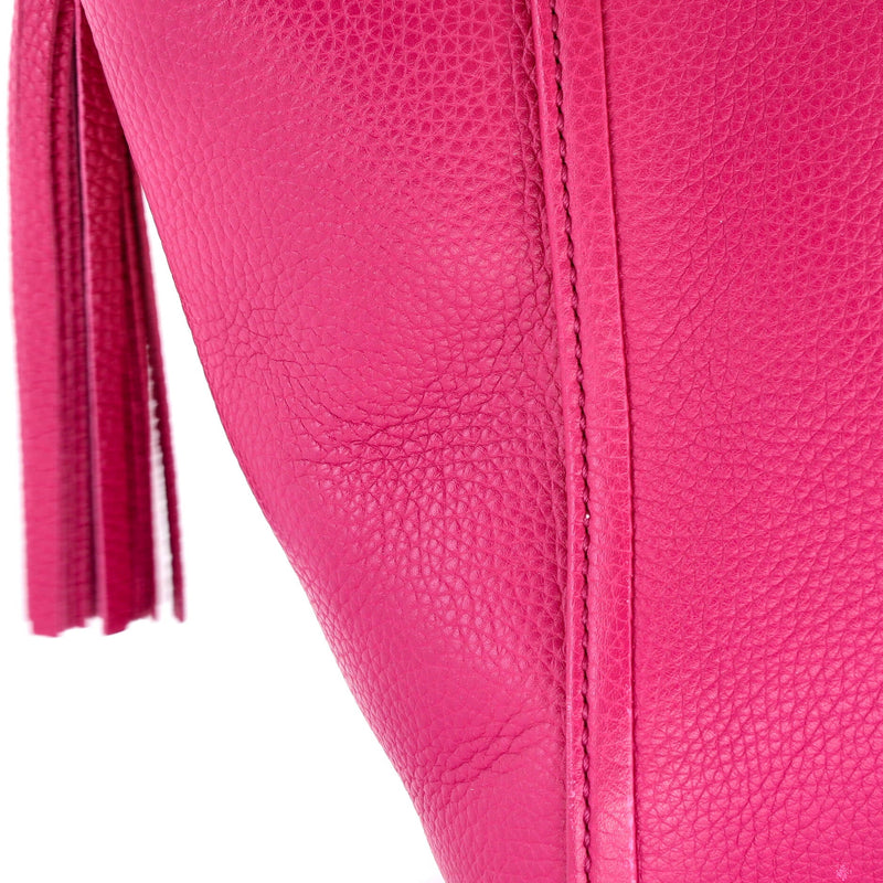 Soho Convertible Top Handle Bag Leather