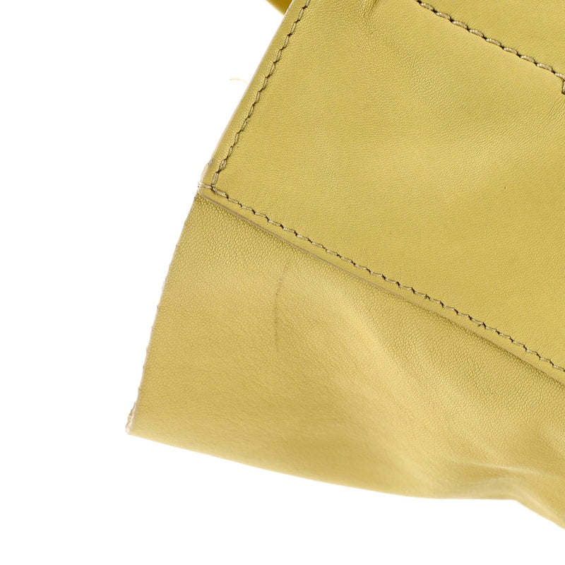 Vertical Bi-Cabas Tote Leather Large