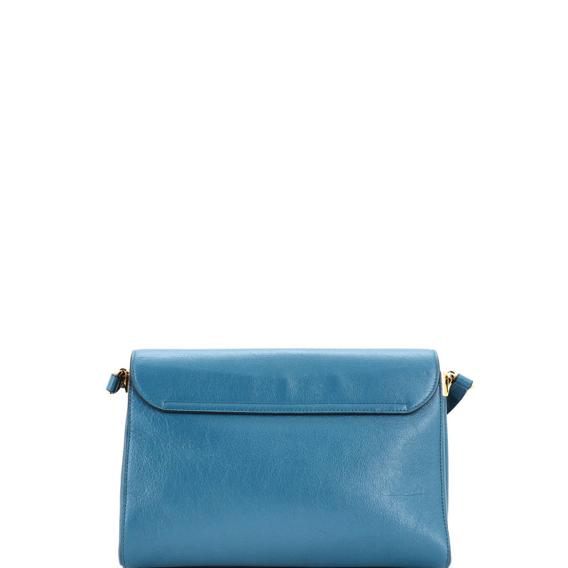 Crystal Animalier Shoulder Bag Leather