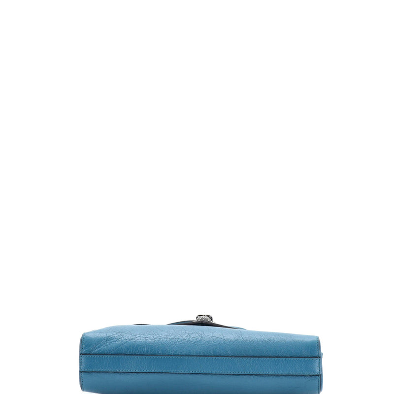 Crystal Animalier Shoulder Bag Leather