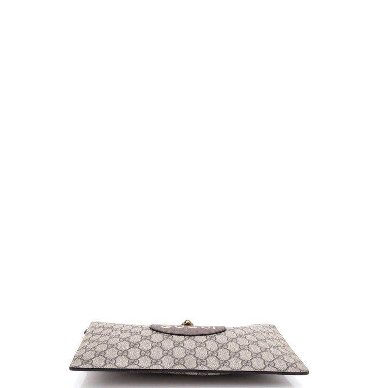 Neo Vintage Wristlet Pouch Gg Coated