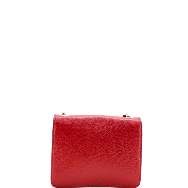 Interlocking Shoulder Bag Leather Small