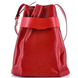 Vintage Sac D'Epaule Handbag Epi Leather