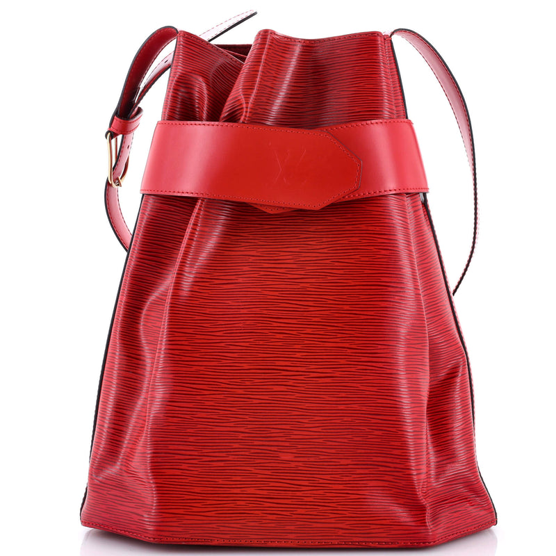 Vintage Sac D'Epaule Handbag Epi Leather