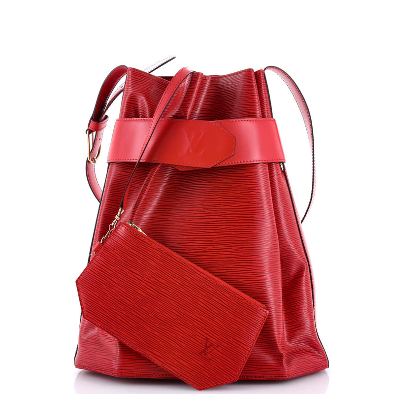Vintage Sac D'Epaule Handbag Epi Leather