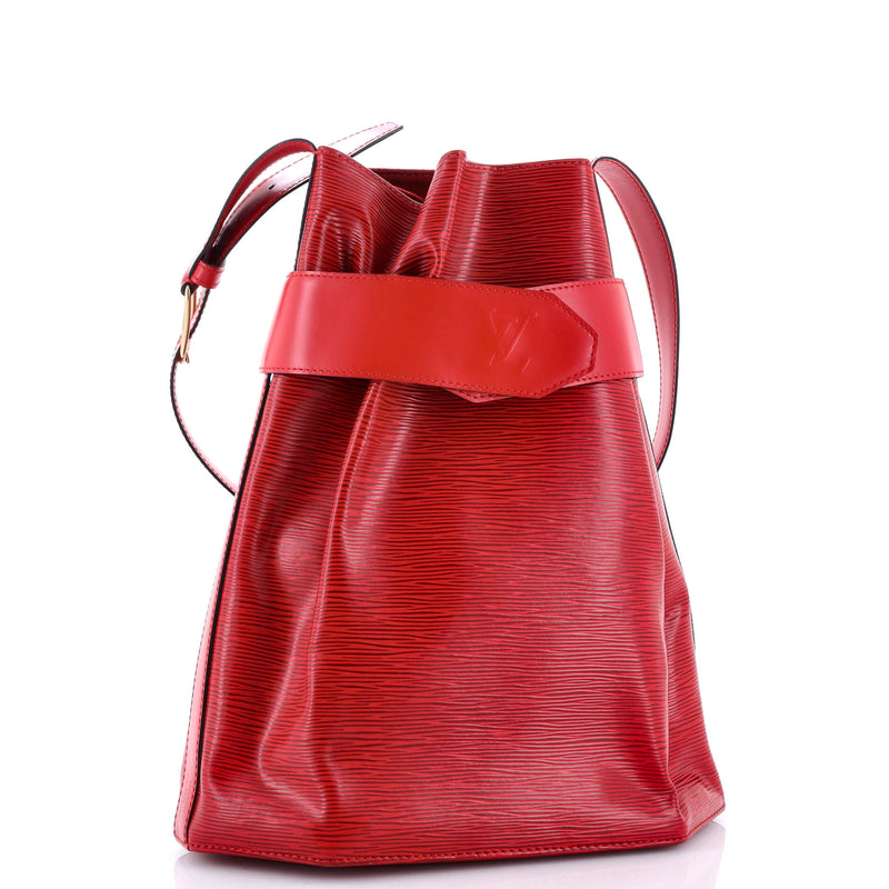 Vintage Sac D'Epaule Handbag Epi Leather