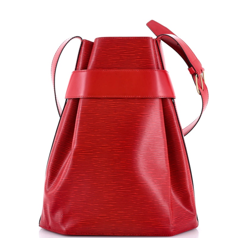 Vintage Sac D'Epaule Handbag Epi Leather