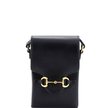 Horsebit Crossbody Bag Leather Mini