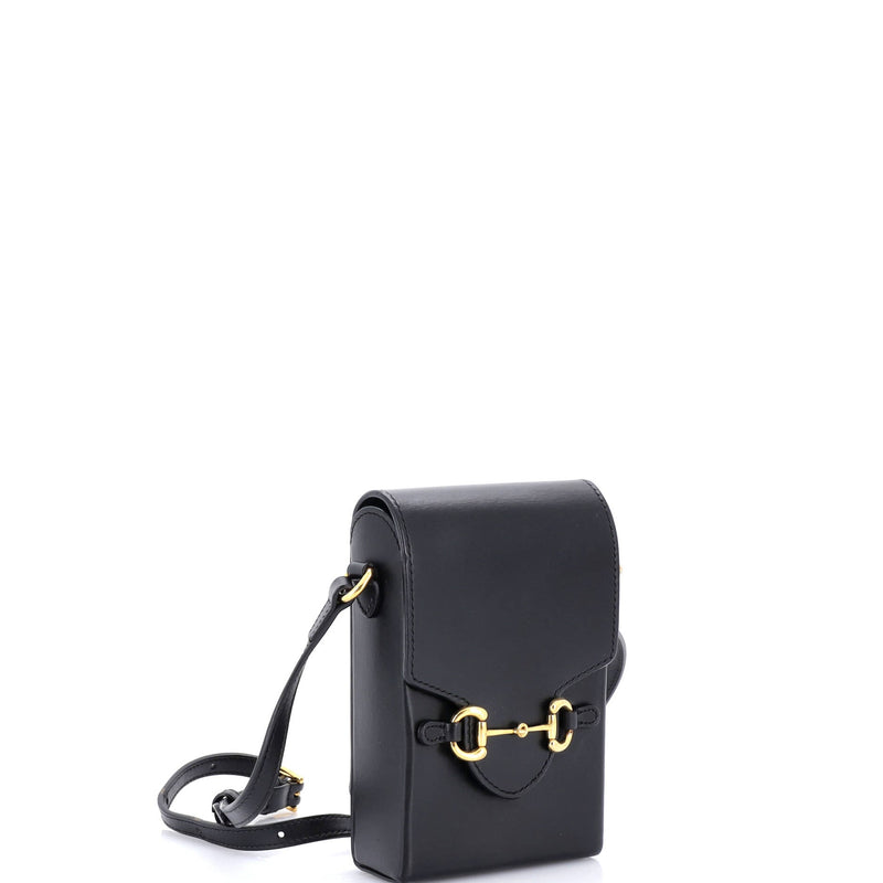 Horsebit Crossbody Bag Leather Mini