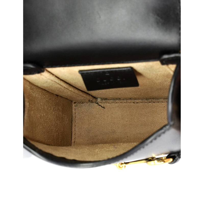 Horsebit Crossbody Bag Leather Mini