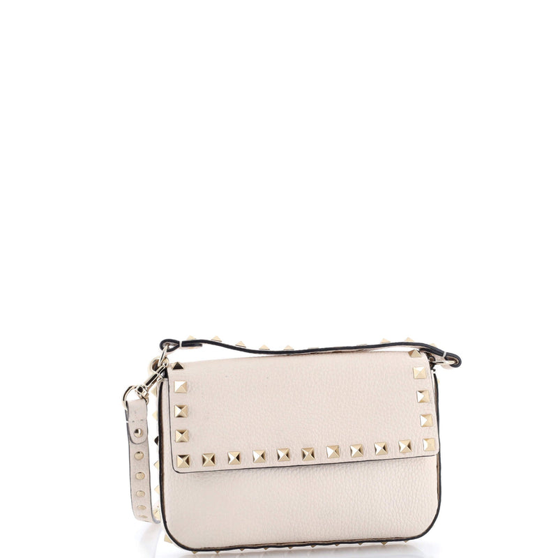 Rockstud Top Handle Crossbody Pouch