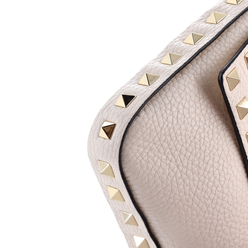 Rockstud Top Handle Crossbody Pouch