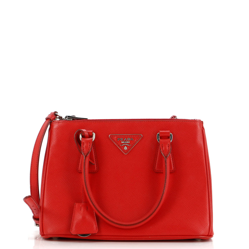 Galleria Double Zip Tote Saffiano
