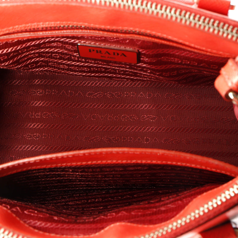 Galleria Double Zip Tote Saffiano