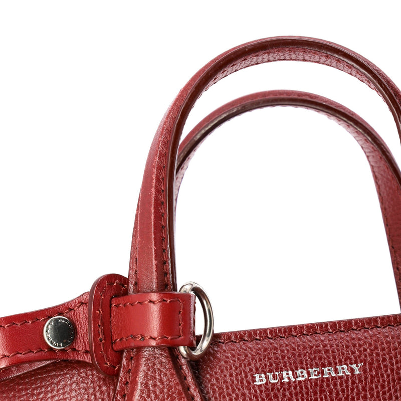 Banner Nm Tote Leather With House Check