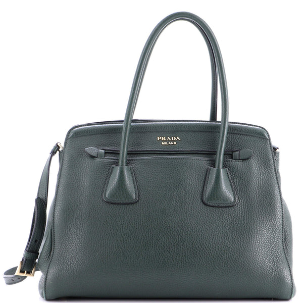 Cuir Frame Convertible Tote Vitello
