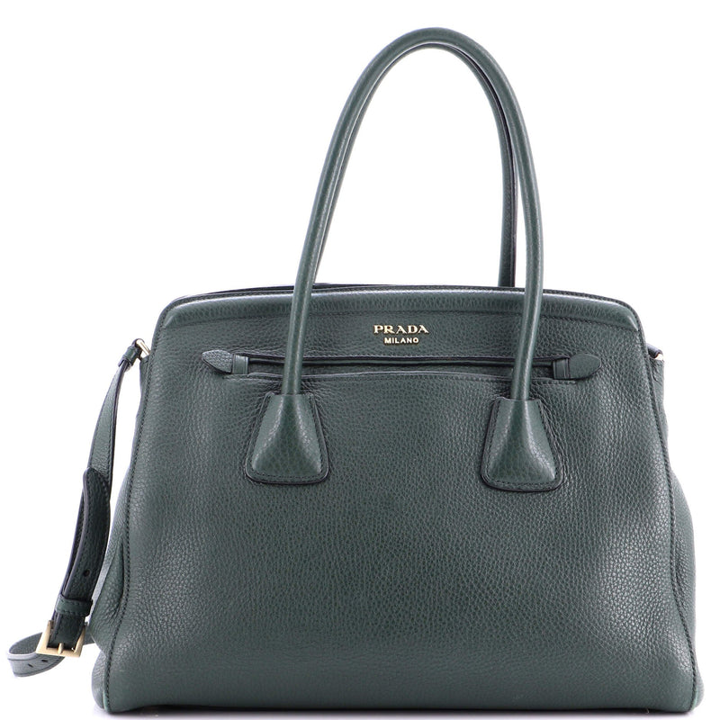 Cuir Frame Convertible Tote Vitello